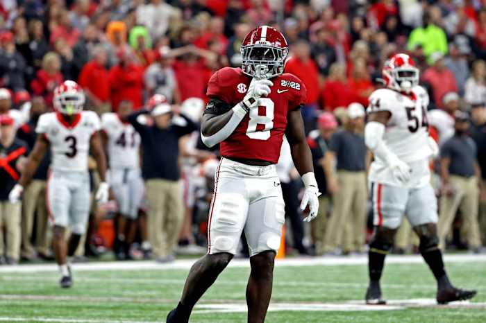 Alabama linebacker Christian Harris in National Championship Game
